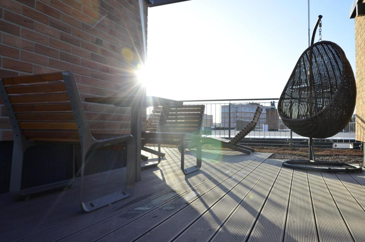 Roof Terrace Old Town Apartments With Private Parking Gdansk Bagian luar foto